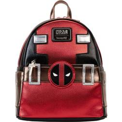 Loungefly Marvel Metallic Deadpool Cosplay Mini Backpack - Red