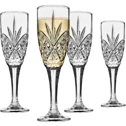 Godinger Dublin Crystal Champagne Glass 17.7cl 4pcs