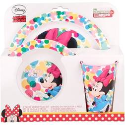 Disney Minnie Mouse Dinnerware Set 3pcs