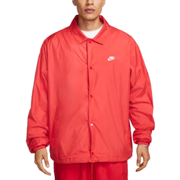 Nike Men's Club Coaches Jacket - University Red/White