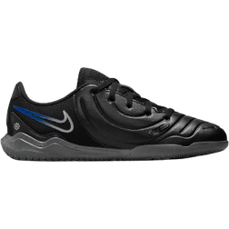 Nike Jr. Tiempo Legend 10 Club IN - Black/Hyper Royal/Chrome