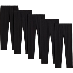 H&M Kid's Jersey Leggings 5-pack - Black