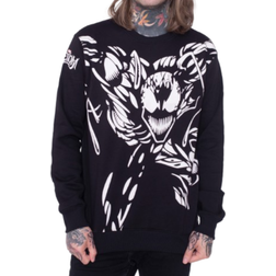 Marvel Venom Scratch Sweater Men - Black