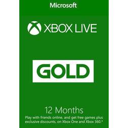 Microsoft Xbox Live Gold Membership EU & UK 12 Month