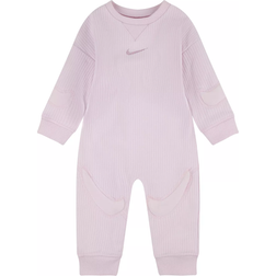 Nike Baby Ready Set Long Sleeves Coverall - Pink Foam