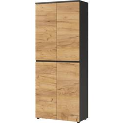 Germania Lisbon Oak Storage Cabinet 80x197cm