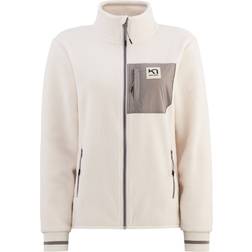 Kari Traa Women's Rothe Midlayer Fleece Jacket - Light Beige