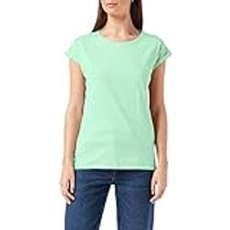 Build Your Brand Extended Shoulder T-shirt - Neo Mint