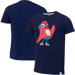 Olympics Paris 2024 Mascot T-Shirt Navy Kids