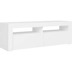 vidaXL 120x35x40cm White TV Bench 120x40cm