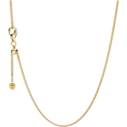 Pandora Curb Chain Necklace - Gold