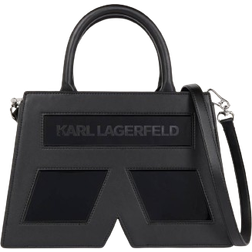 Karl Lagerfeld Ikon K Top Handle Bag - Black