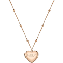 Radley Love Letters Locket Necklace - Rose Gold