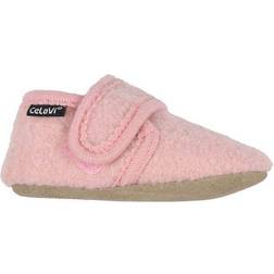 CeLaVi Baby Wool Slippers - Rose Melange