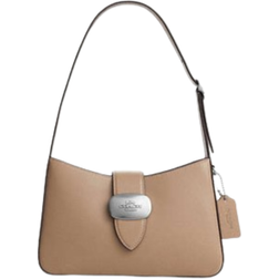 Coach Eliza Shoulder Bag - Silver/Taupe