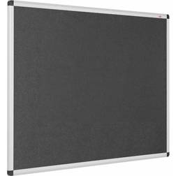 Metroplan Eco-Colour Aluminium Framed Flame Resistant Noticeboard 600x900mm 90x60cm