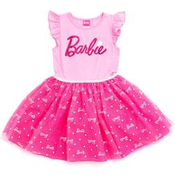 Barbie Little Girl's Tulle Dress - Pink