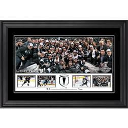 Fanatics Authentic Los Angeles Kings 2014 Stanley Cup Champions Framed Panoramic with Piece of Game-Used Puck-Limited Edition of 500