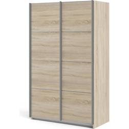 Brayden Studio Clodfelter 2 Oak Wardrobe 122.1x200.4cm