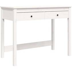 vidaXL 824644 White Writing Desk 50x100cm