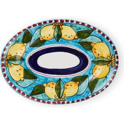 PICCOLA HOME Sorrento Limone Serving Dish 37cm