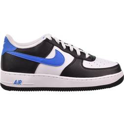 Nike Air Force 1 GS - Black/White/Light Photo Blue