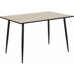 AC Nordic Wilma Oak White Dining Table 80x120cm