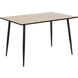 Nordform Wilma Natural/Black Dining Table 80x120cm