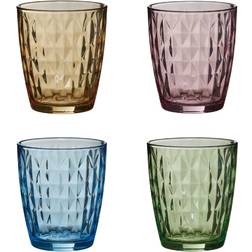 Aida Mosaic Drinking Glass 34cl 4pcs