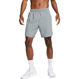 Nike Challenger Men's Dri FIT 7" Brief-Lined Running Shorts - Smoke Grey/Black