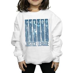 DC Comics Justice League Movie Double Indigo Sweatshirt - White