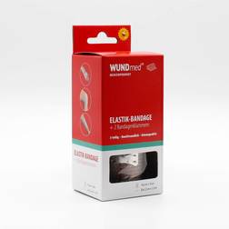 Wundmed Elastik-Bandage 10 cm x 3 m mit Bandageklammern