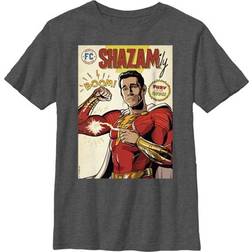 Fifth Sun Boy's Shazam Graphic Tee - Charcoal Heather