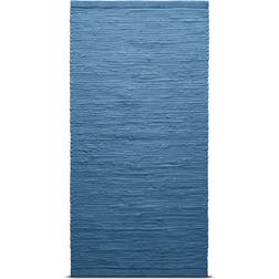 Rug Solid Cotton Blue 170x240cm