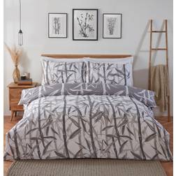 Kyoto Bamboo Duvet Cover Grey