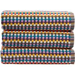 Christy Carnaby Stripe Bath Towel Multicolour (165x90cm)