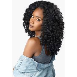 Sensationnel Instant Weave Curls Half Wig 14 inch ‎1B Black