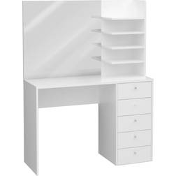 FMD 105x39.9x140.5cm White Dressing Table 39.9x105cm