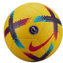 Nike Premier League Pitch Football - Yellow/Purple/Red