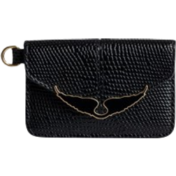 Zadig & Voltaire Borderline Pass Card Case - Black