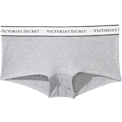 Victoria's Secret Logo Boyshort Panty - Smooth Heather Gray