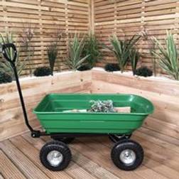 Samuel Alexander 200Kg Capacity Tipping Garden Dump Cart