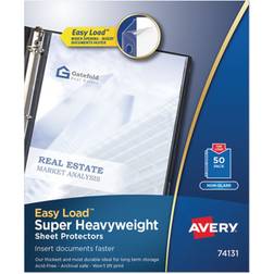 Avery Top-Load Poly Sheet Protectors 50-pack