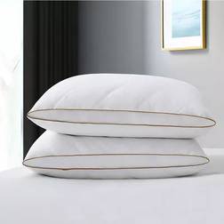 Puredown Goose Down White Bed Pillow (91.4x50.8cm)