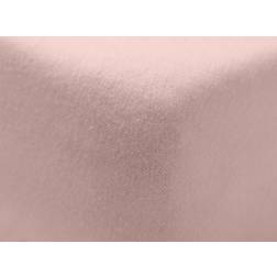 Catherine Lansfield Brushed Bed Sheet Pink