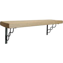 Marlow Home Co. Annelen Natural Wall Shelf 100cm