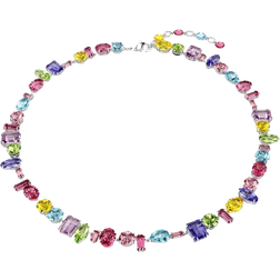 Swarovski Gema Necklace - Silver/Multicolour