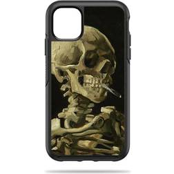 MightySkins Skull With Cigarette Skin for Otterbox Symmetry iPhone 11