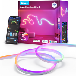 Govee Neon Preinstalled Transparent/White Light Strip