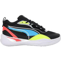 Puma Playmaker Pro - Jet Black Lime Squeeze